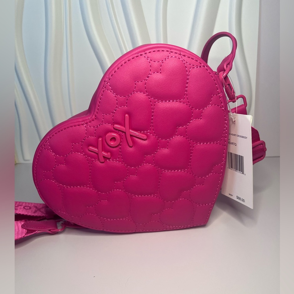 Betsey Johnson Hearts Pink Purse